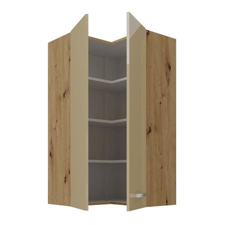 Szafka kuchenna narożna wisząca Arton 60x60 GN-108 2F szafka odporna na parę wodną rozlaną ciecz i wysoką temperaturę