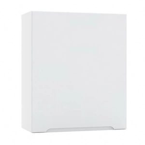 Szafka kuchenna wisząca Zova W60 biały / jasny szary szafka do kuchni odporna na działanie wilgoci i uszkodzenia frezowany uchwyt