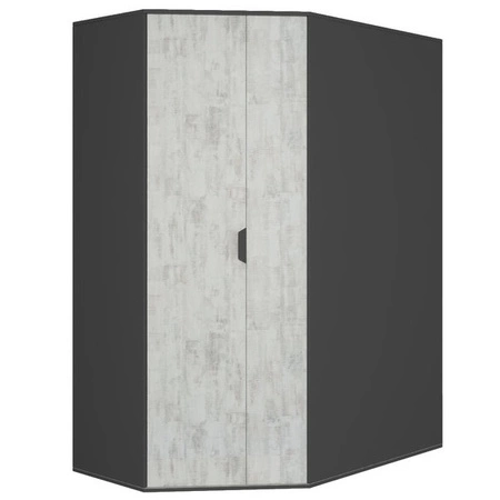 Zestaw mebli dziecięcych Nano 1 grafit / enigma idealna propozycja do pokoju młodzieżowego w modnym stylu