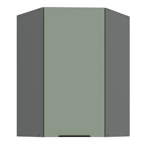 Szafka kuchenna narożna wisząca Treviso Ant 60x60 GN-90 1F odporna na uszkodzenia wykończenie frontów w technologii anti fingerprint