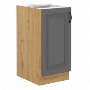 Szafka kuchenna stojąca z półką Kea 40 D 1F BB szafka odporna na parę wodną wysoką temperaturę i rozlaną ciecz