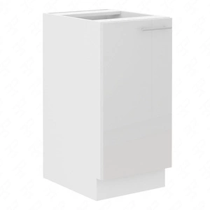 Szafka kuchenna stojąca z półką Lumia 40 D 1F BB szafka odporna na parę wodną rozlaną ciecz i wysoką temperaturę