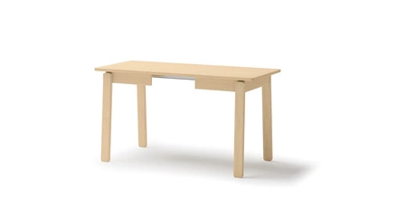 Stół rozkładany Plot 60x104-224 cm dąb jasny praktyczny stół do jadalni idealny do mniejszych pomieszczeń uniwersalny styl