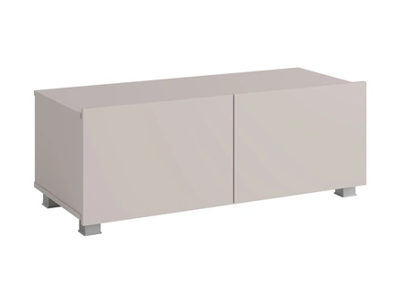 Szafka RTV Apulia 100 cm beżowa z możliwością podwieszenia minimalistyczny design prosta bryła wpisująca się w każde wnętrze