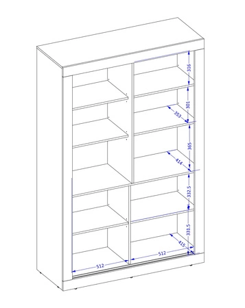 Witryna Tudor 120 cm dąb samdal / czarny stylowy design bezpieczne szkło hartowane witryna z drzwiami przesuwnymi w stylu industrialnym