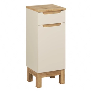 Szafka łazienkowa Bali 35 cm beżowy / dąb wotan szafka do łazienki z szufladą odporna na uszkodzenia i działanie wilgoci