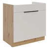 Szafka kuchenna pod zlewozmywak z szufladą Soela 80 ZL 1S BB szafka odporna na działanie wilgoci i uszkodzenia uchwyt krawędziowy