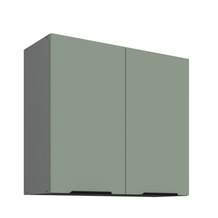 Szafka kuchenna wisząca Treviso Ant 80 G-72 2F szafka kuchenna odporna na uszkodzenia wykończenie frontów w technologii anti fingerprint