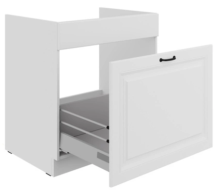 Szafka kuchenna pod zlewozmywak z szufladą Snow 80 ZL 1S BB szafka odporna na parę wodną wysoką temperaturę i rozlaną ciecz