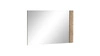 Lustro wiszące Natural 120 cm dąb ribbeck prostokątne lustro stanowiące funkcjonalne dopełnienie aranżacji praktyczna ozdoba