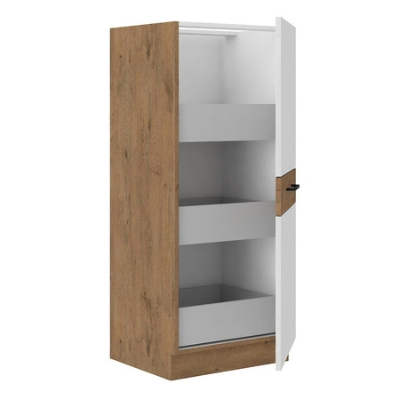 Słupek kuchenny Vento 50 DK-145 1F (3S) BB szafka z szufladami odporna na parę wodną wysoką temperaturę i rozlane ciecze