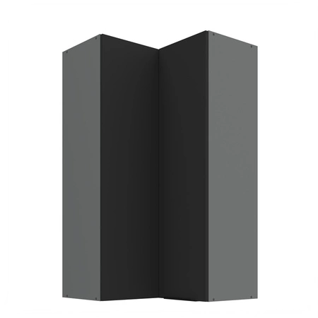 Szafka kuchenna narożna wisząca Alatri Ant 60x60 GN-108 2F odporna na uszkodzenia wykończenie frontów w technologii anti fingerprint