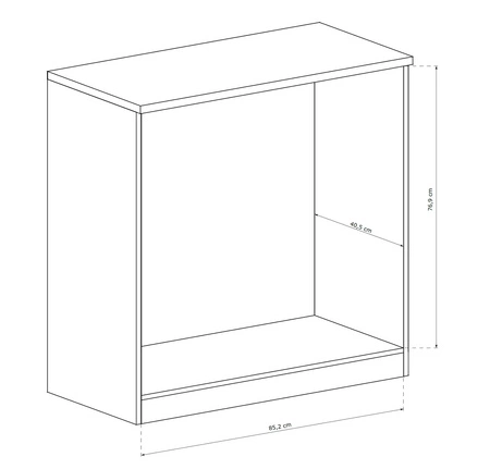 Komoda z szufladami Tade 90 cm dąb lefkas elegancki styl idealna komoda w stylu klasycznym do salonu sypialni lub biura metalowe uchwyty