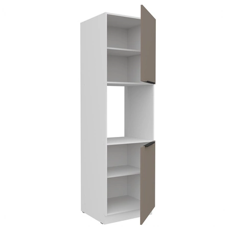 Słupek kuchenny Fiuggi Wh 60 DP-210 2F szafka do zabudowy piekarnika fronty wykonane w innowacyjnej technologii anti fingerprint