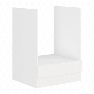 Szafka do zabudowy piekarnika EkoWhite 60 D GAZ BB szafka kuchenna odporna na parę wodną wysoką temperaturę i rozlaną ciecz