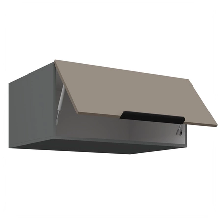 Szafka wisząca Fiuggi Ant 80 NAGU-36 1F szafka kuchenna odporna na uszkodzenia wykończenie frontów w technologii anti fingerprint