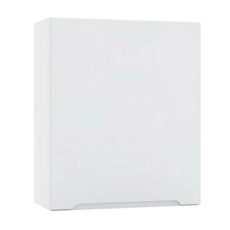 Zestaw mebli kuchennych Zova 240 cm biały / jasny szary meble do kuchni odporne na wilgoć parę wodną i uszkodzenia frezowane uchwyty