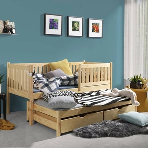 Łóżko parterowe Antek 2 osobowe 90x200 cm