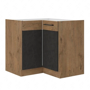 Szafka kuchenna narożna Valico 90x90 DN 2F BB szafka odporna na parę wodną wysoką temperaturę i rozlaną ciecz