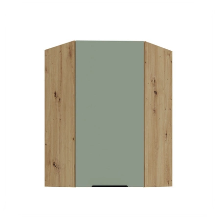 Szafka kuchenna narożna wisząca Treviso Ar 60x60 GN-90 1F odporna na uszkodzenia wykończenie frontów w technologii anti fingerprint