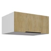 Szafka kuchenne wisząca Cremona 80 NAGU-36 1F metalowy uchwyt krawędziowy szafka kuchenna odporna na parę wodną i wysoką temperaturę