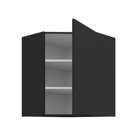 Szafka kuchenna narożna wisząca Alatri Bl 60x60 GN-72 1F odporna na uszkodzenia wykończenie frontów w technologii anti fingerprint