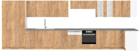 Szafka kuchenna okapowa Lento 60 OK-40 szafka odporna na parę wodną wysoką temperaturę i rozlaną ciecz