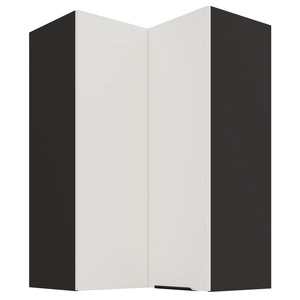 Szafka kuchenna narożna wisząca Corato Bl 60x60 GN-90 2F odporna na uszkodzenia wykończenie frontów w technologii anti fingerprint