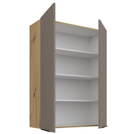 Szafka kuchenna wisząca Fiuggi Ar 80 G-108 2F szafka kuchenna odporna na uszkodzenia wykończenie frontów w technologii anti fingerprint