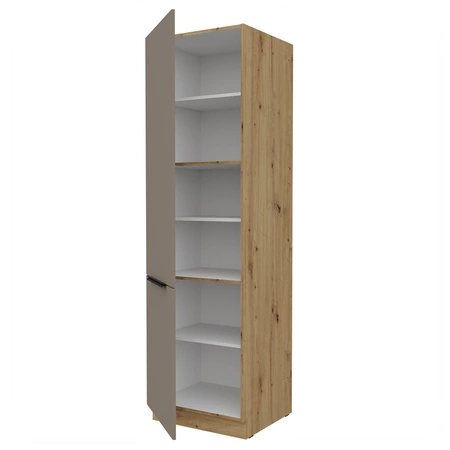 Słupek kuchenny Fiuggi Ar 60 DK-210 2F szafka kuchenna odporna na uszkodzenia wykończenie frontów w technologii anti fingerprint