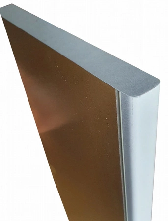 Blat kuchenny Inox szary grubość 38mm szerokość 60 cm wysoka odporność na temperaturę rozlane ciecze i uderzenia