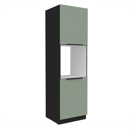 Słupek kuchenny Treviso Bl 60 DP-210 2F szafka do zabudowy piekarnika fronty wykonane w innowacyjnej technologii anti fingerprint