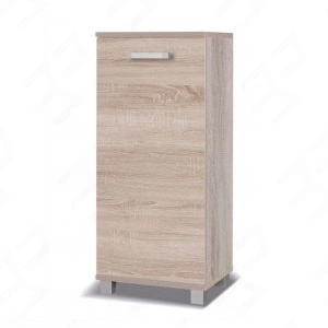 Komoda Maximus 50 cm dąb sonoma jasny nowoczesny design mebla obrzeża komody wykończone specjalną okleiną ABS