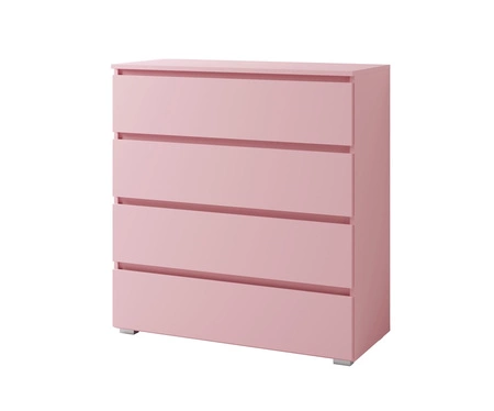 Zestaw mebli Simple pudrowy róż idealna propozycja do pokoju dziecięcego w modnym stylu