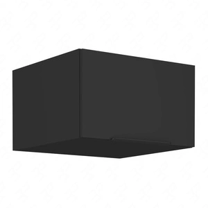 Szafka wisząca Black 60 NAGU-36 1F metalowy uchwyt krawędziowy szafka kuchenna odporna na parę wodną wysoką temperaturę i rozlaną ciecz