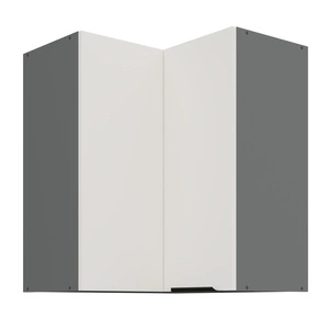 Szafka kuchenna narożna wisząca Corato Ant 60x60 GN-72 2F odporna na uszkodzenia wykończenie frontów w technologii anti fingerprint