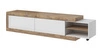 Szafka RTV Sintra 200 cm / 241 cm dąb samdal / biały połysk stylowa szafka pod telewizor z możliwością regulacji szerokości