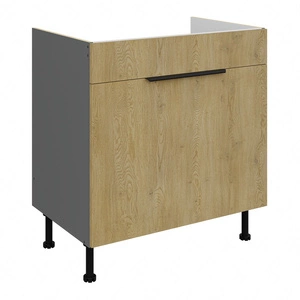 Szafka kuchenna pod zlewozmywak z szufladą Corsico 80 ZL 1S BB szafka odporna na działanie wilgoci i uszkodzenia uchwyt krawędziowy