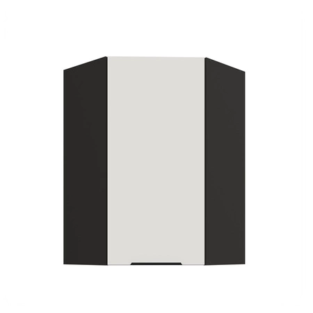 Szafka kuchenna narożna wisząca Corato Bl 60x60 GN-90 1F odporna na uszkodzenia wykończenie frontów w technologii anti fingerprint