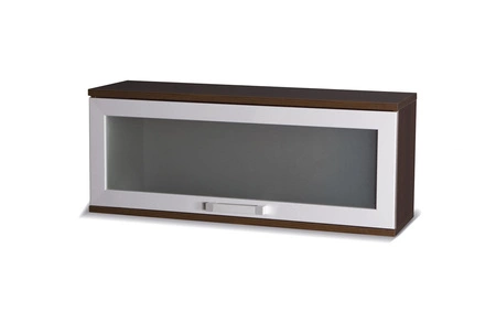 Meblościanka Maximus kasztan wenge nowoczesne meble wysoka jakość świetna propozycja do salonu i pokoju dziennego