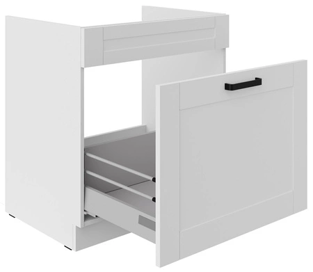 Szafka kuchenna pod zlewozmywak z szufladą Livio 80 ZL 1S BB szafka odporna na wysoką temperaturę parę wodną i rozlaną ciecz