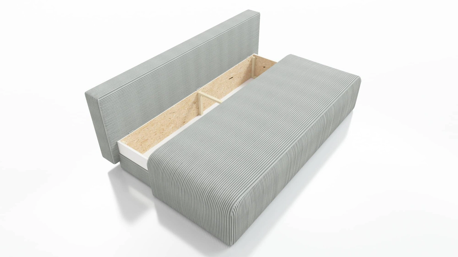 Kanapa z pojemnikiem na pościel Kanapa z funkcją spania Zoe kanapy rozkładane