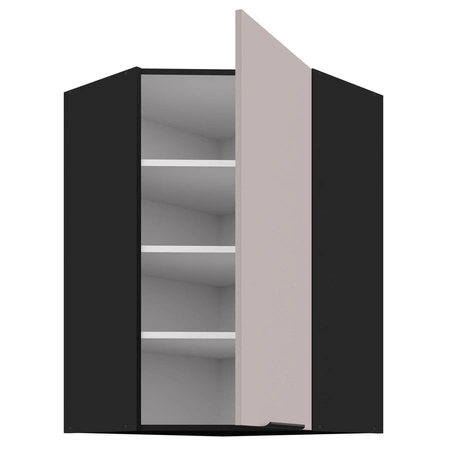 Szafka kuchenna narożna wisząca Tarraco 60x60 GN-90 1F metalowy uchwyt krawędziowy szafka odporna na działanie wilgoci i uszkodzenia