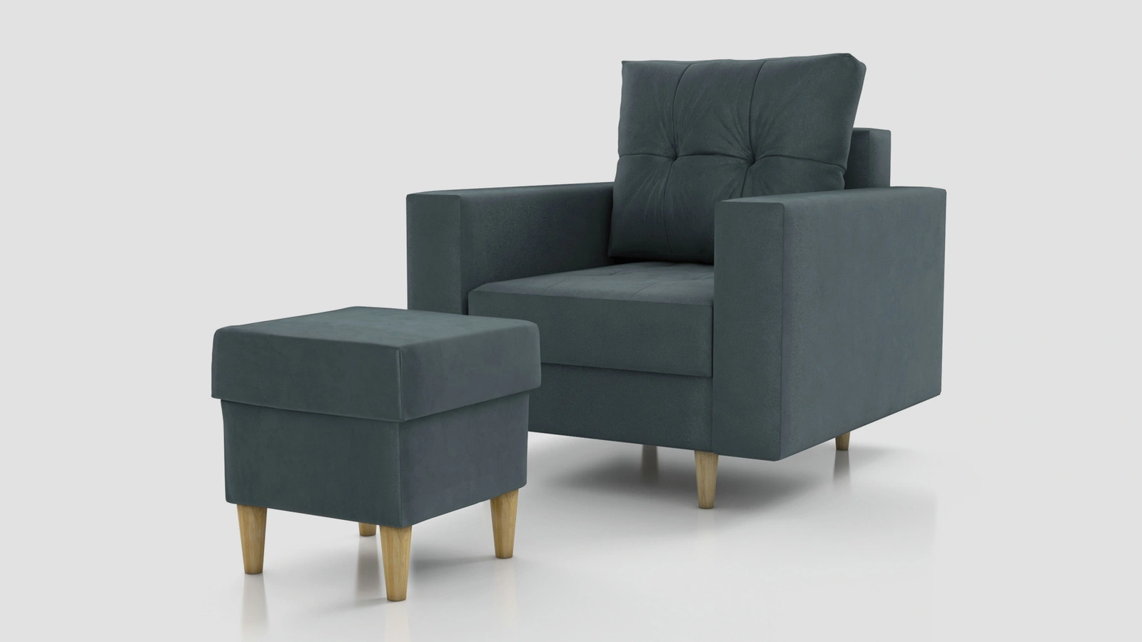 Fotel do salonu Vaso Fotel w stylu skandynawskim