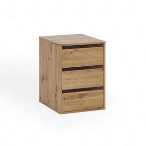 Kontenerek z szufladami Rico dąb artisan idealny do szafy przesuwnej i szafy na ubrania