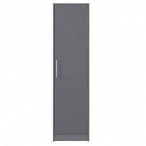 Szafa Caspe 50 cm antracyt nowoczesny design wykończenie ABS oraz aluminiowe uchwyty