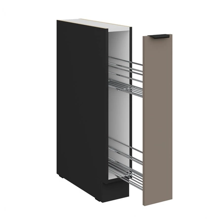 Szafka kuchenna cargo Fiuggi Bl 15 D CARGO BB szafka odporna na uszkodzenia wykończenie frontów w technologii anti fingerprint