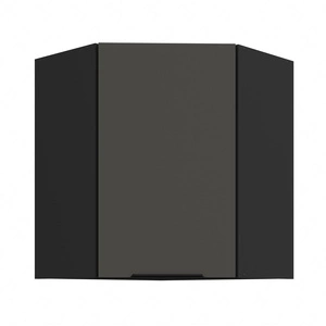 Szafka kuchenna narożna wisząca Aversa Bl 60x60 GN-72 1F odporna na uszkodzenia wykończenie frontów w technologii anti fingerprint