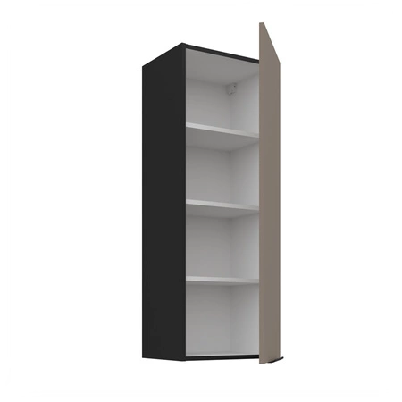 Szafka kuchenna wisząca Fiuggi Bl 40 G-108 1F szafka kuchenna odporna na uszkodzenia wykończenie frontów w technologii anti fingerprint