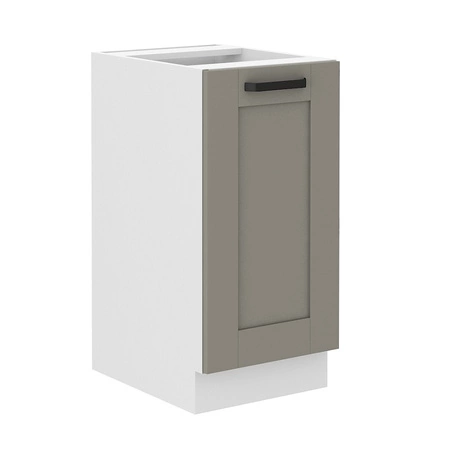 Szafka kuchenna stojąca z półką Ponza 40 D 1F BB szafka odporna na parę wodną rozlaną ciecz i wysoką temperaturę